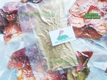Мухомор красный, сушеный молотые шляпки